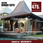 Rumah Joglo Minimalis Pendopo Kayu Jati – Perpaduan Klasik Jawa & Desain Modern