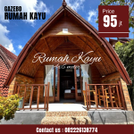 Rumah Lumbung Kayu Jati Minimalis Desain Unik