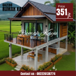 Jual Rumah Panggung Kayu Jati Minimalis Modern