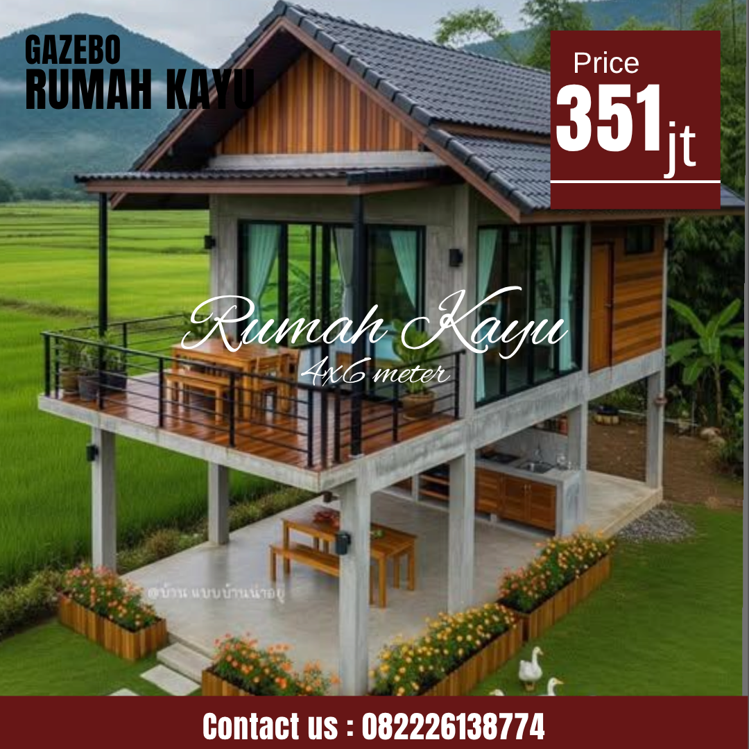 Abu Abu Inspirasi Desain Moderen Furniture Instagram Post (18) Jual Rumah Panggung Kayu Jati Minimalis Modern - Image 1