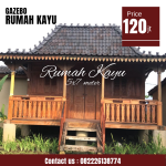 Jual Rumah Joglo Limasan Kayu Jati Langsung Pengrajin