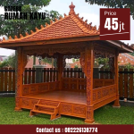 Jual Gazebo Kayu Jati Ukir Jepara