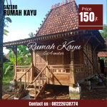 Jual Rumah Joglo Kayu Jati Bongkar Pasang