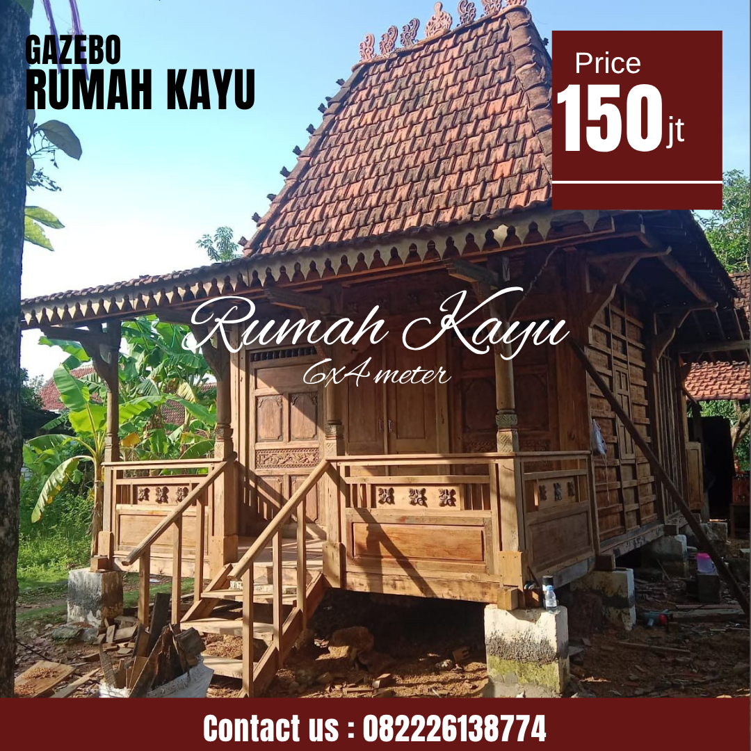 Abu Abu Inspirasi Desain Moderen Furniture Instagram Post (60) Jual Rumah Joglo Kayu Jati Bongkar Pasang - Image 1