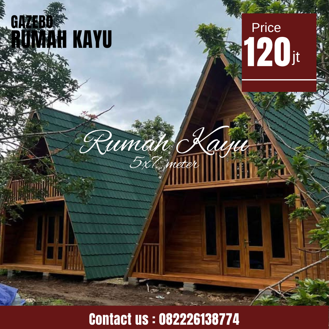 Abu Abu Inspirasi Desain Moderen Furniture Instagram Post (27) Jual Rumah Glamping Segitiga Minimalis Kayu Jati - Image 1