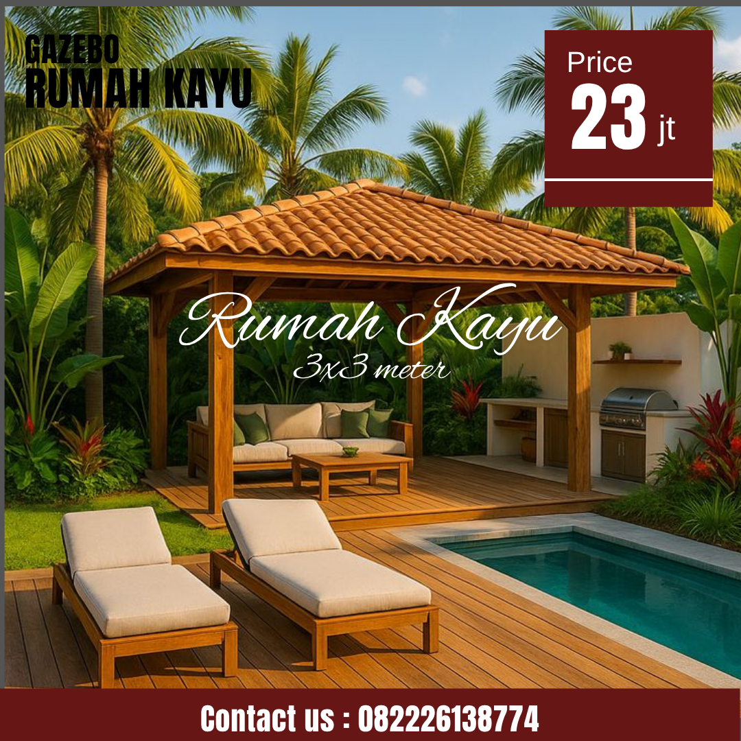Abu Abu Inspirasi Desain Moderen Furniture Instagram Post (49) Jual Gazebo Kayu Jati Minimalis Modern Harga Pengrajin - Image 1