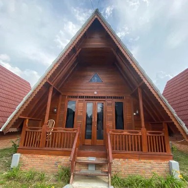 Rumah Glamping Kayu