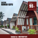 Jual Rumah Lumbung Kayu Jati Premium