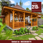 Rumah Joglo Kayu Jati Premium Cocok untuk Villa