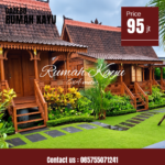 Rumah Joglo Kayu Jati Premium untuk Villa & Hunian