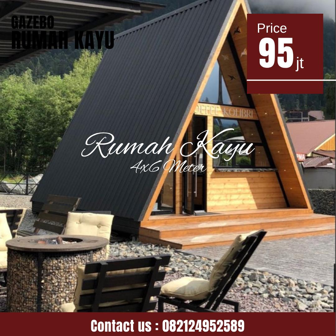 Harga Rumah Segitiga Minimalis Modern Kayu Jati Harga Rumah Segitiga Minimalis Modern Kayu Jati